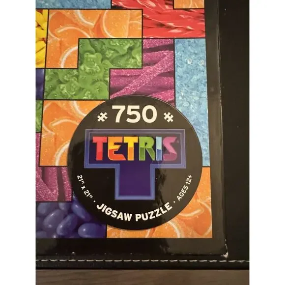 Lot Of 2 Children’s Puzzles, Animals, Tetris, Video Games, 12+, 500/750 Pieces - Picture 5 of 6